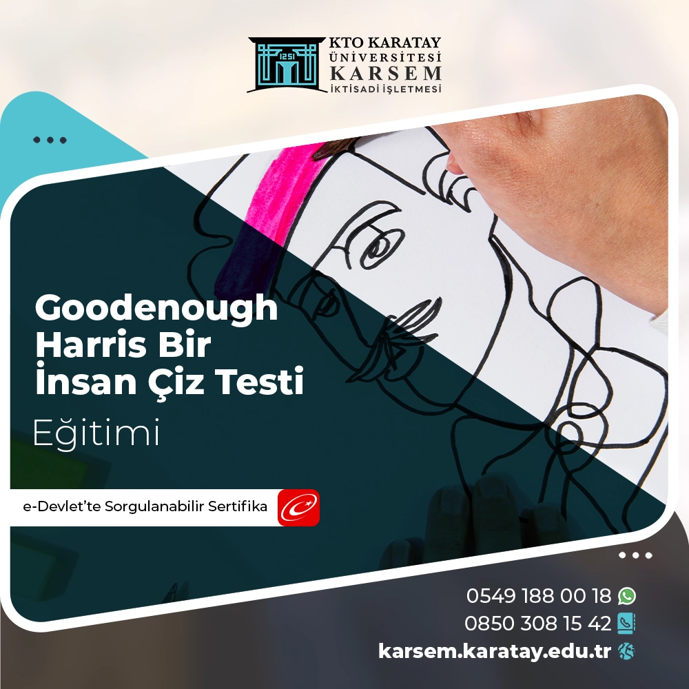 Goodenough Harris Bir İnsan Çiz Testi Sertifika Programı