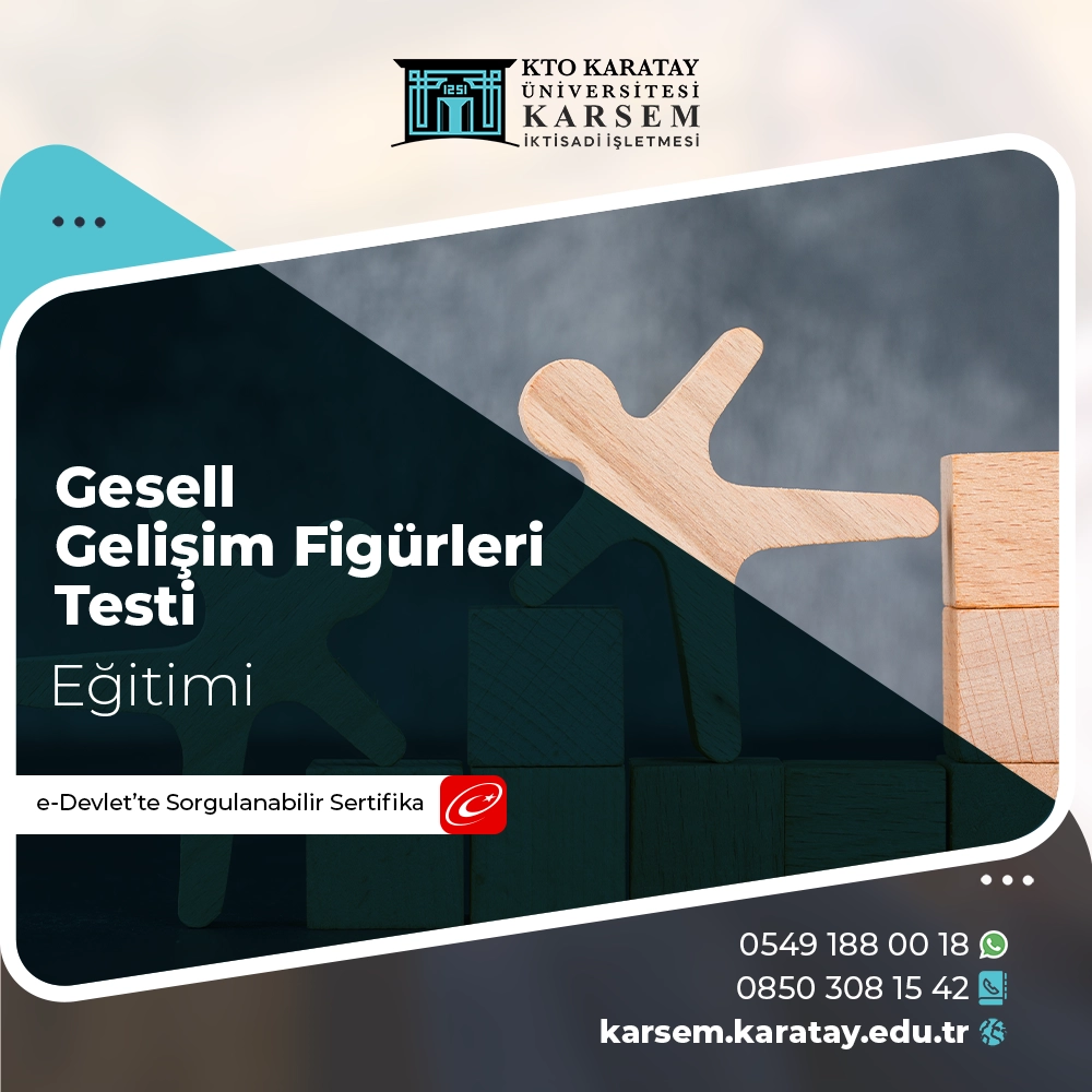 Gesell Gelişim Figürleri Testi Sertifika Programı