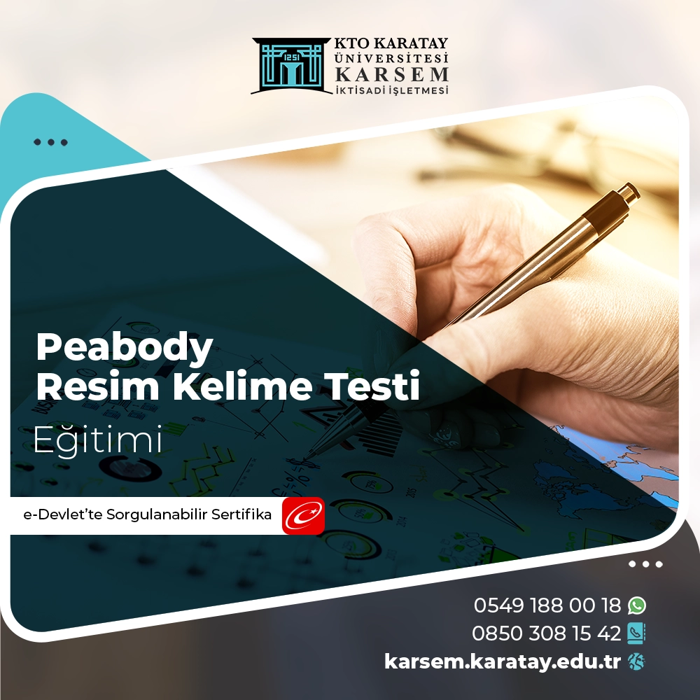 Peabody Resim Kelime Testi Sertifika Programı