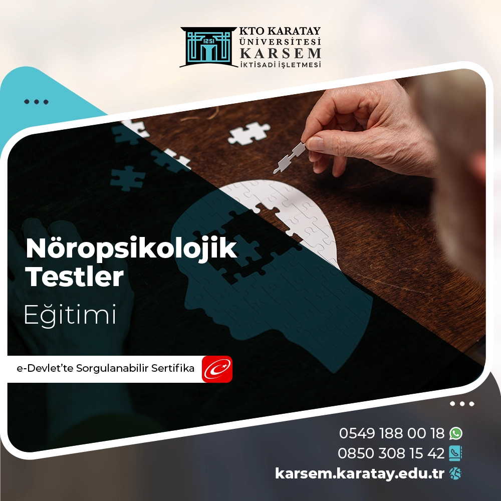 Nöropsikolojik Testler Sertifika Programı