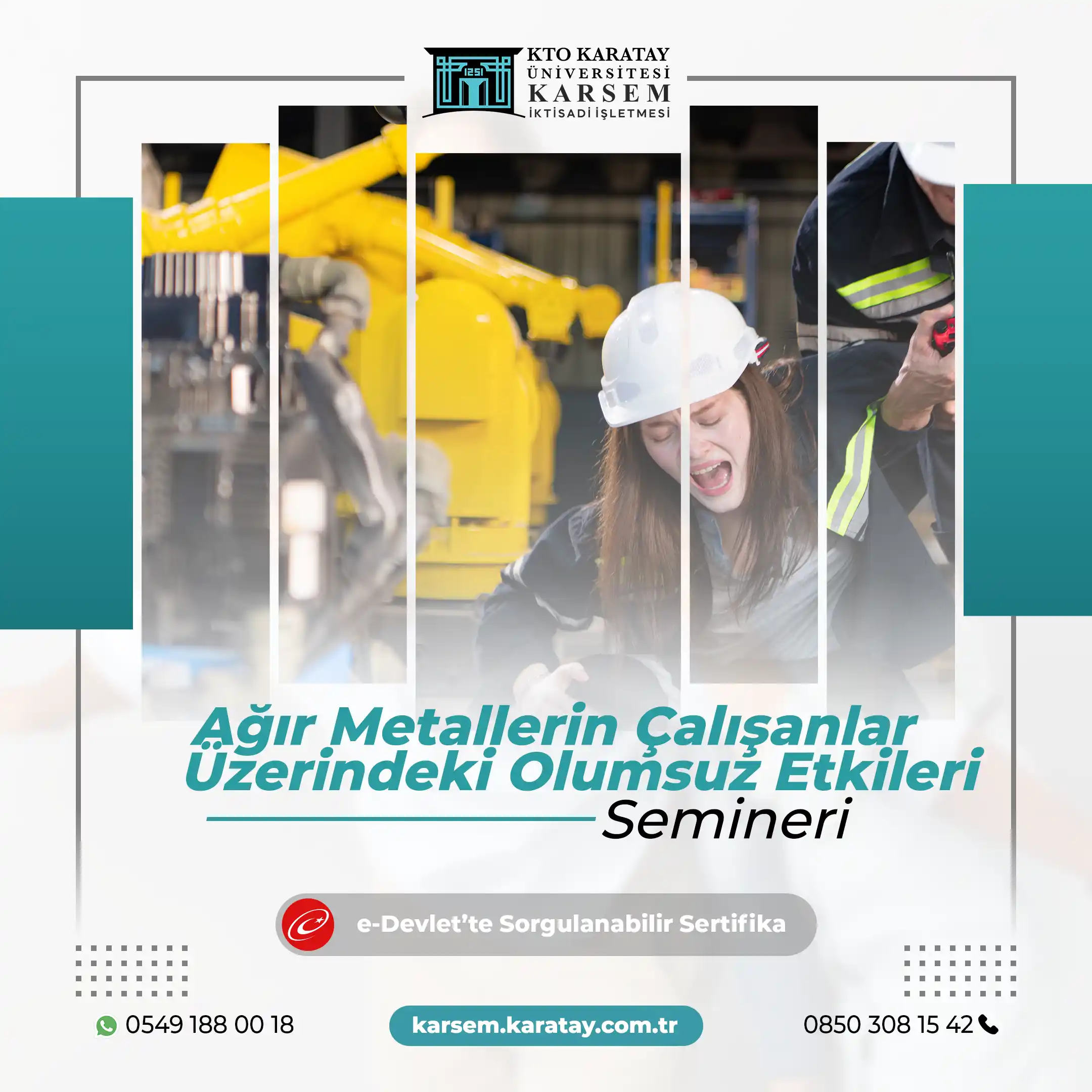Ağır Metallerin Çalışanlar Üzerindeki Olumsuz Etkileri Semineri
