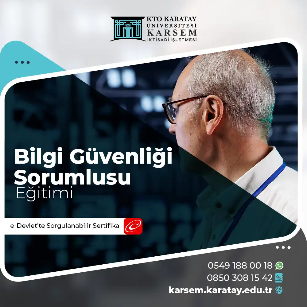 Bilgi Güvenliği Sorumlusu Eğitimi Sertifika Programı