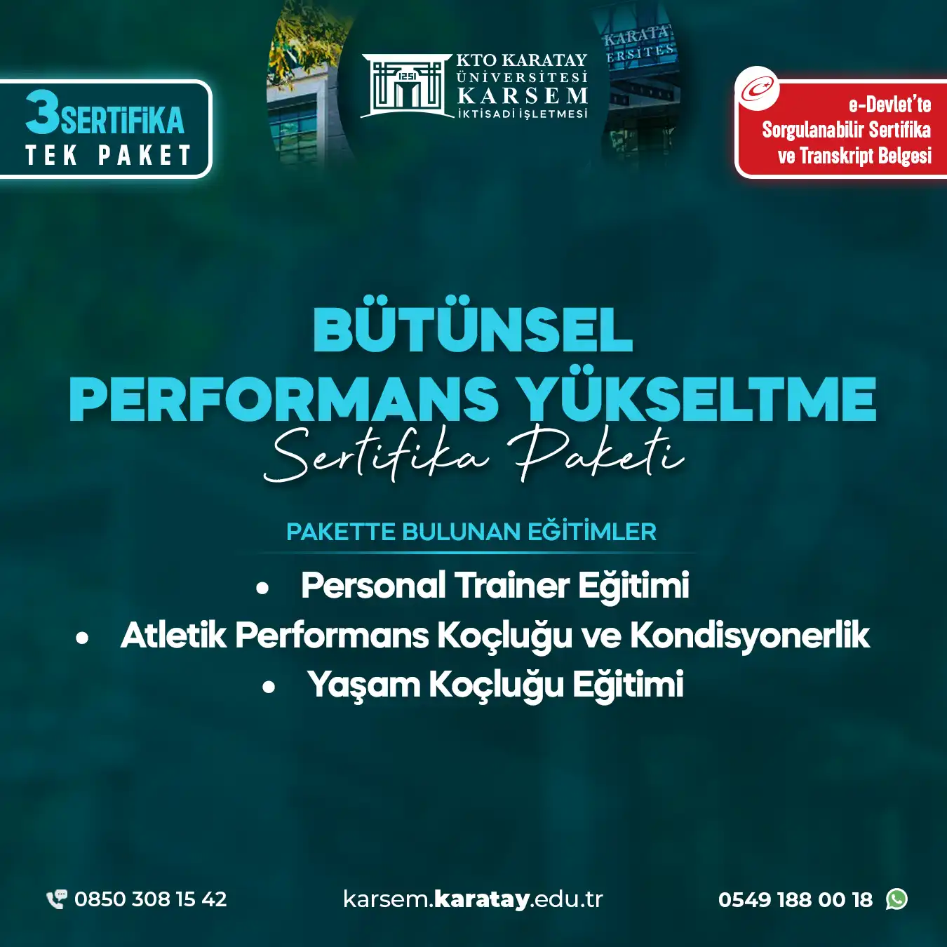 Bütünsel Performans Yükseltme Sertifika Paket Programı