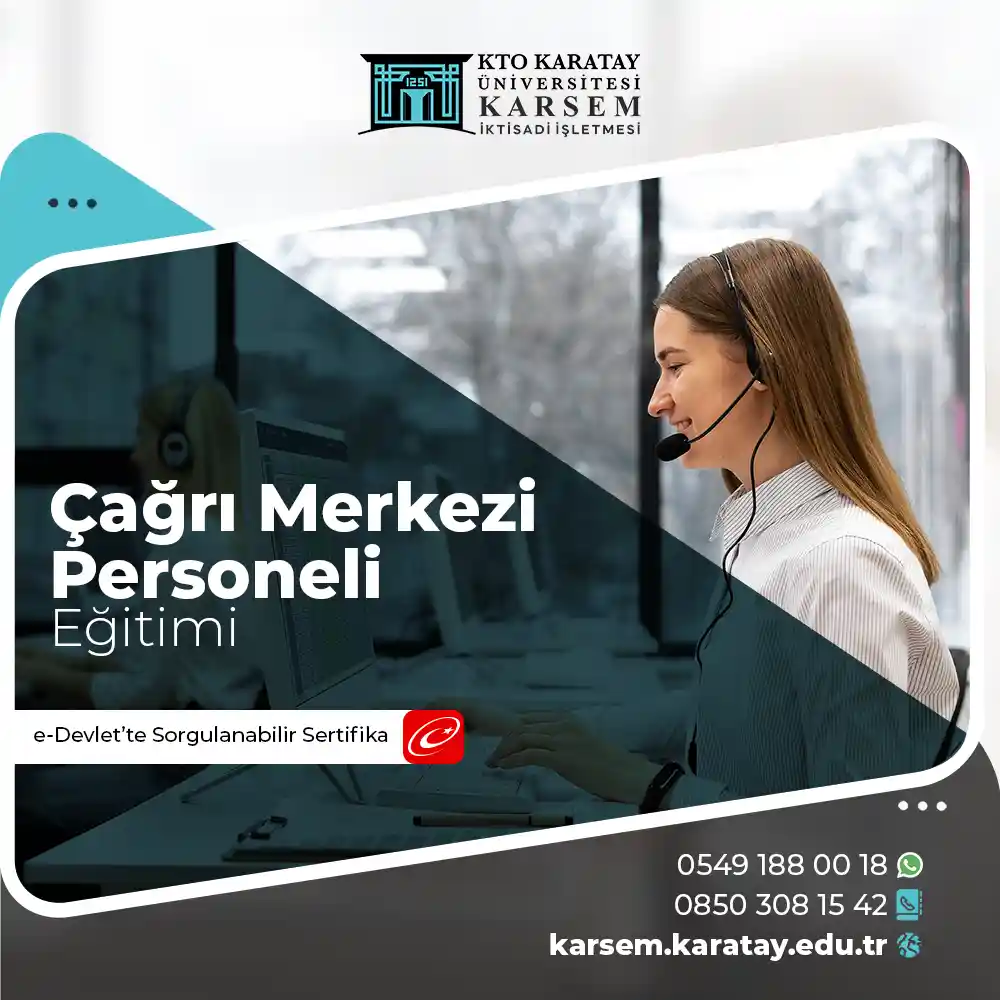 Çağrı Merkezi Personeli Eğitimi Sertifika Programı
