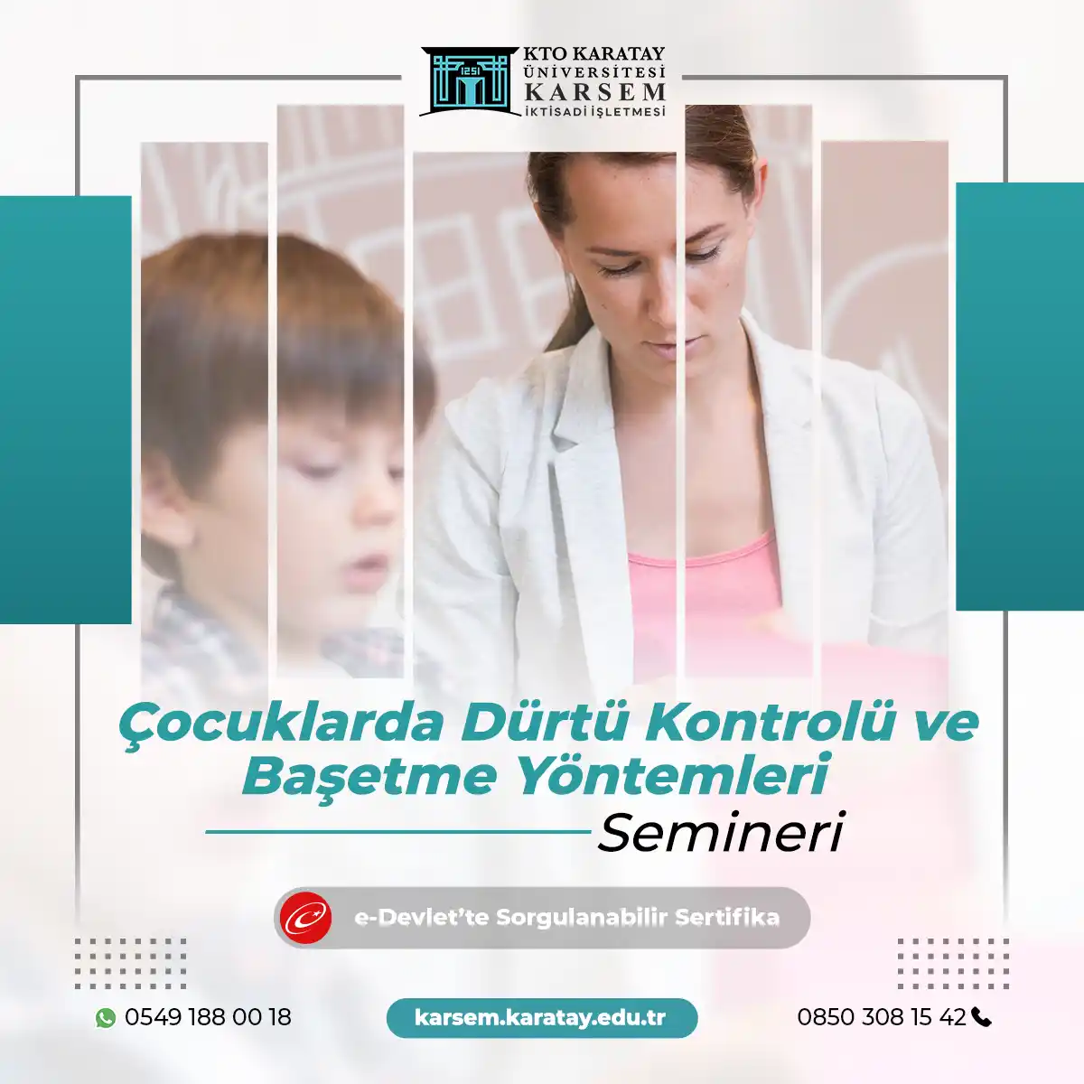 Çocuklarda Dürtü Kontrolü ve Baş Etme Yöntemleri Semineri
