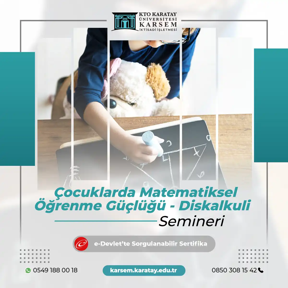 Çocuklarda Matematiksel Öğrenme Güçlüğü - Diskalkuli Semineri