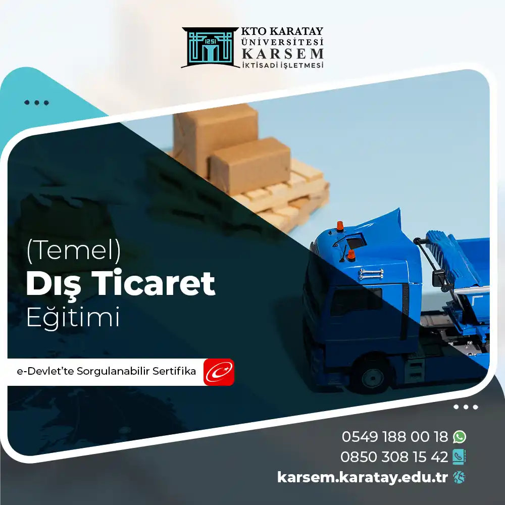 Dış Ticaret Eğitimi Sertifika Programı (Temel)