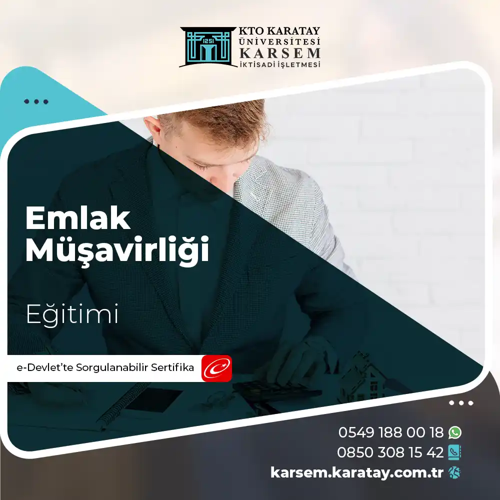 Emlak Müşavirliği Sertifika Programı