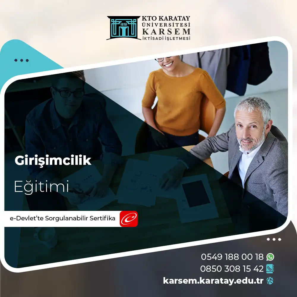 Girişimcilik Eğitimi Sertifika Programı