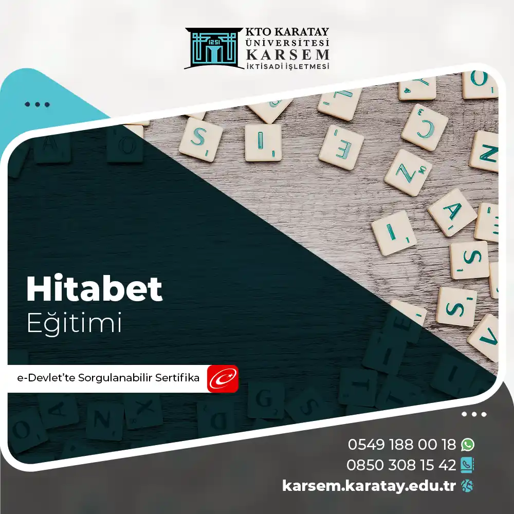Hitabet Eğitimi Sertifika Programı