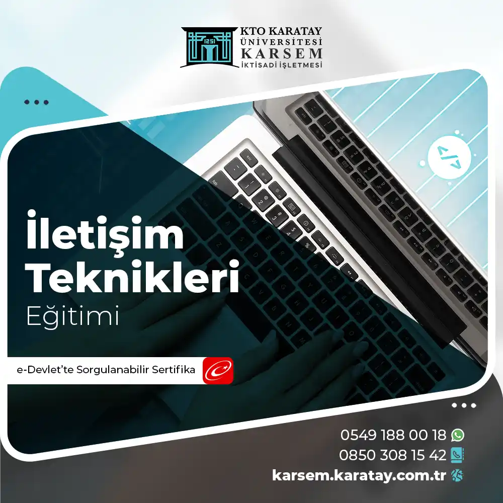 İletişim Teknikleri Eğitimi Sertifika Programı
