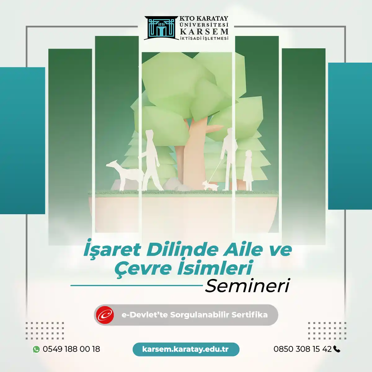 İşaret Dilinde Aile ve Çevre İsimleri Semineri