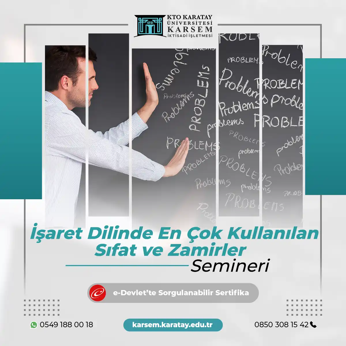 İşaret Dilinde En Çok Kullanılan Sıfat ve Zamirler Semineri