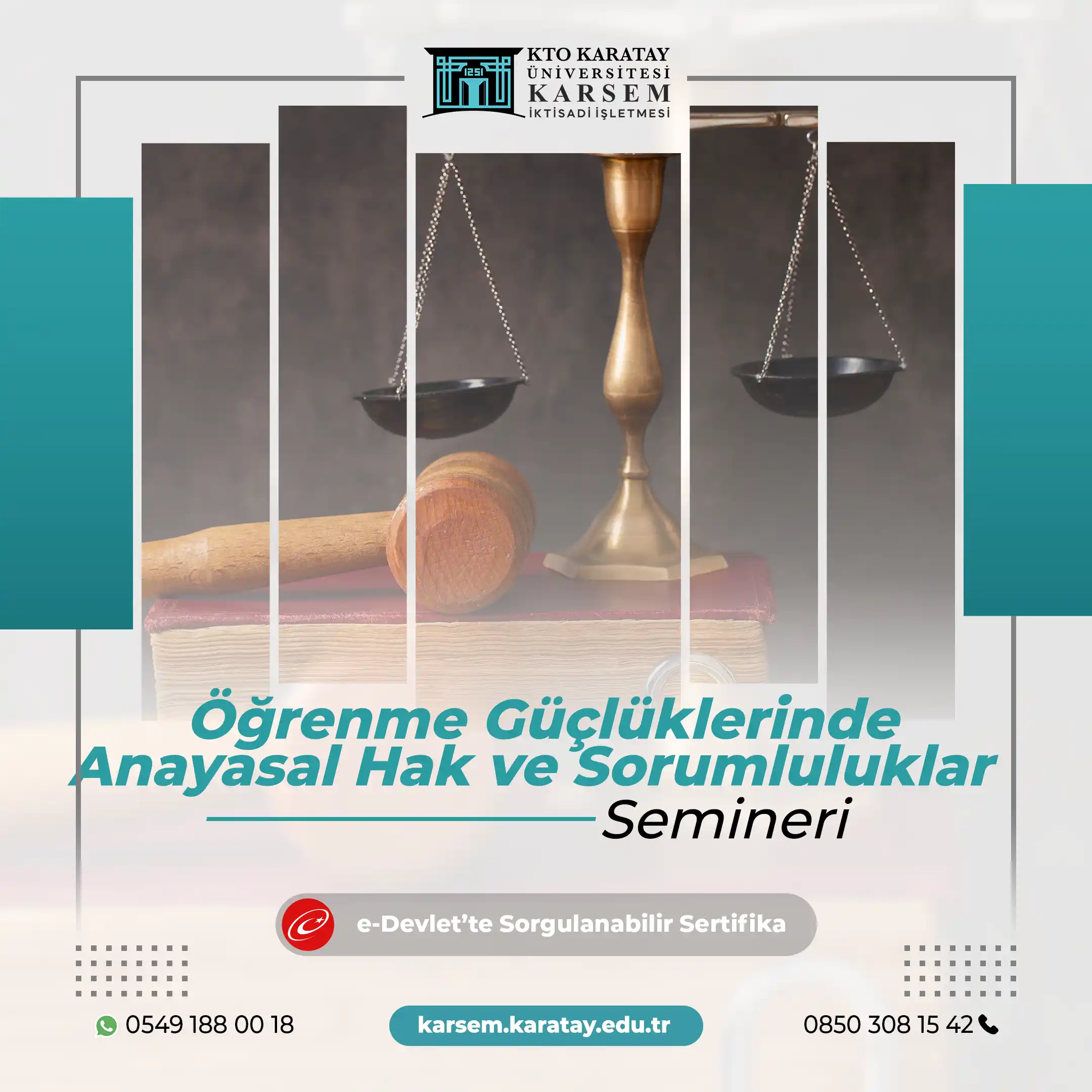 Öğrenme Güçlüklerinde Anayasal Hak ve Sorumluluklar Semineri