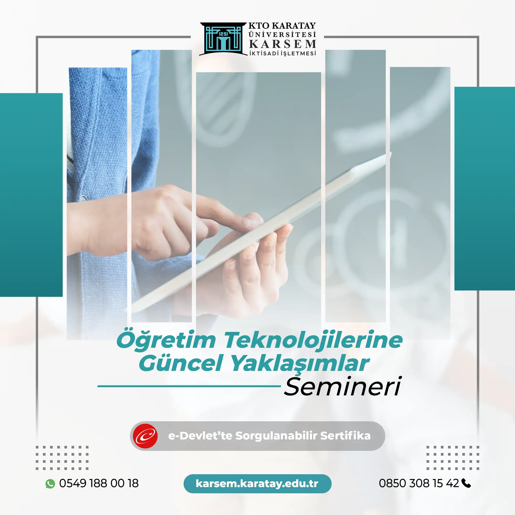 Öğretim Teknolojilerine Güncel Yaklaşımlar Semineri
