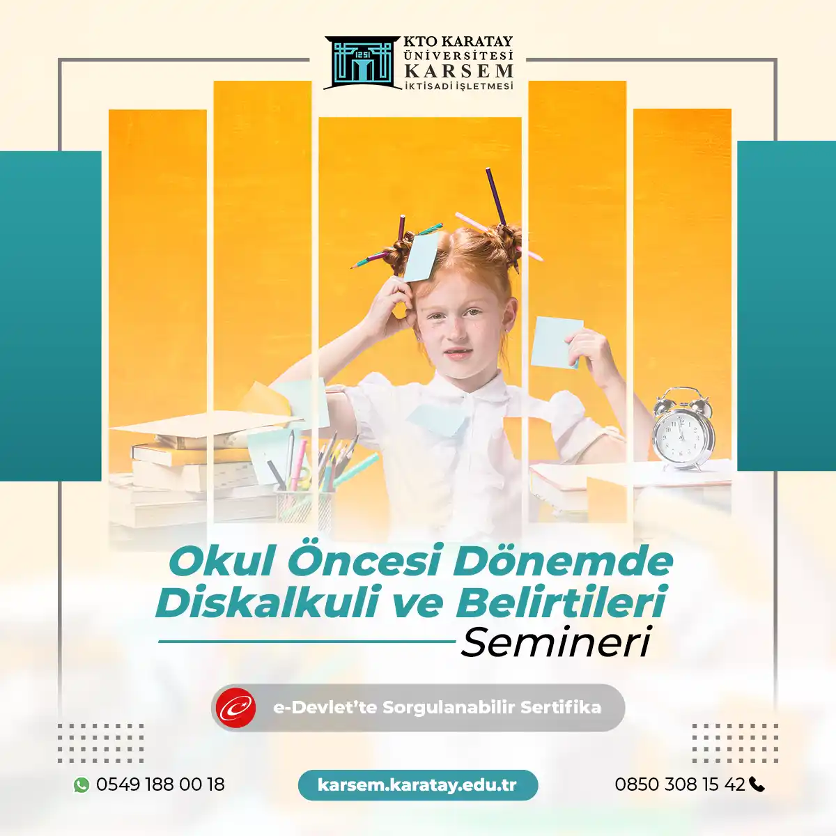 Okul Öncesi Dönemde Diskalkuli ve Belirtileri Semineri
