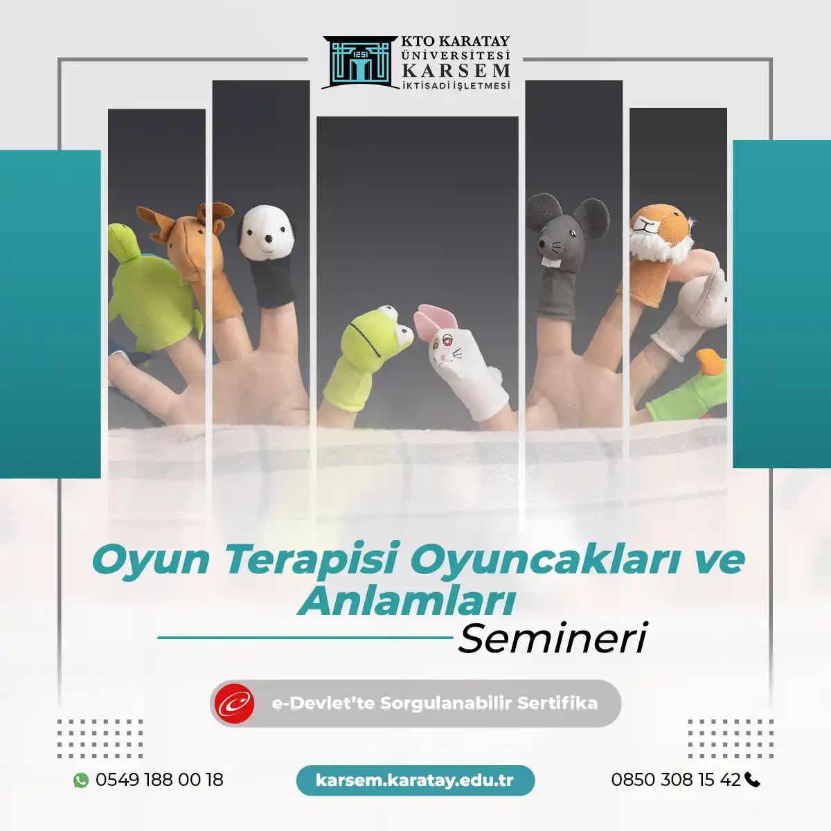 Oyun Terapisi Oyuncakları ve Anlamları Semineri