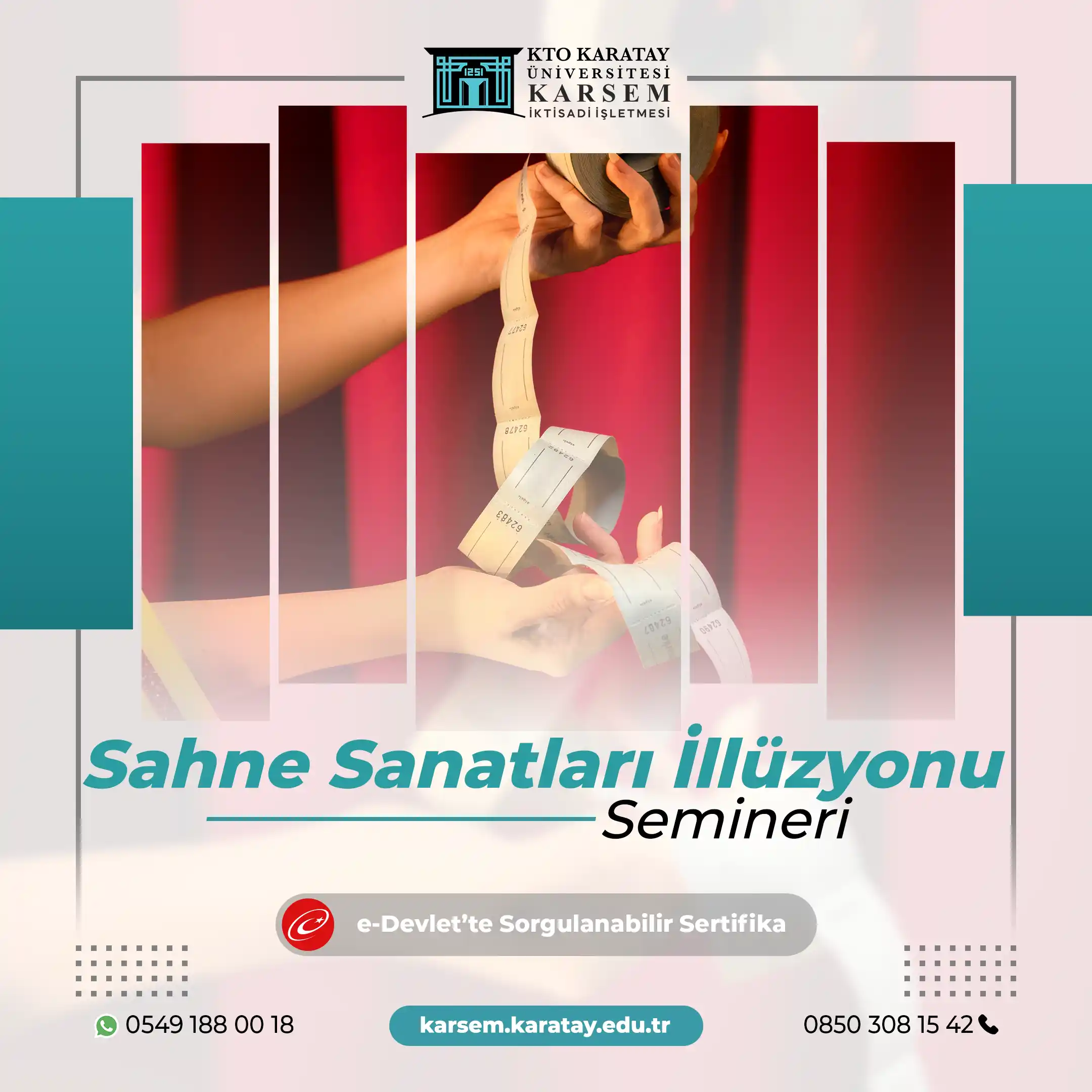 Sahne Sanatları İllüzyonu Semineri
