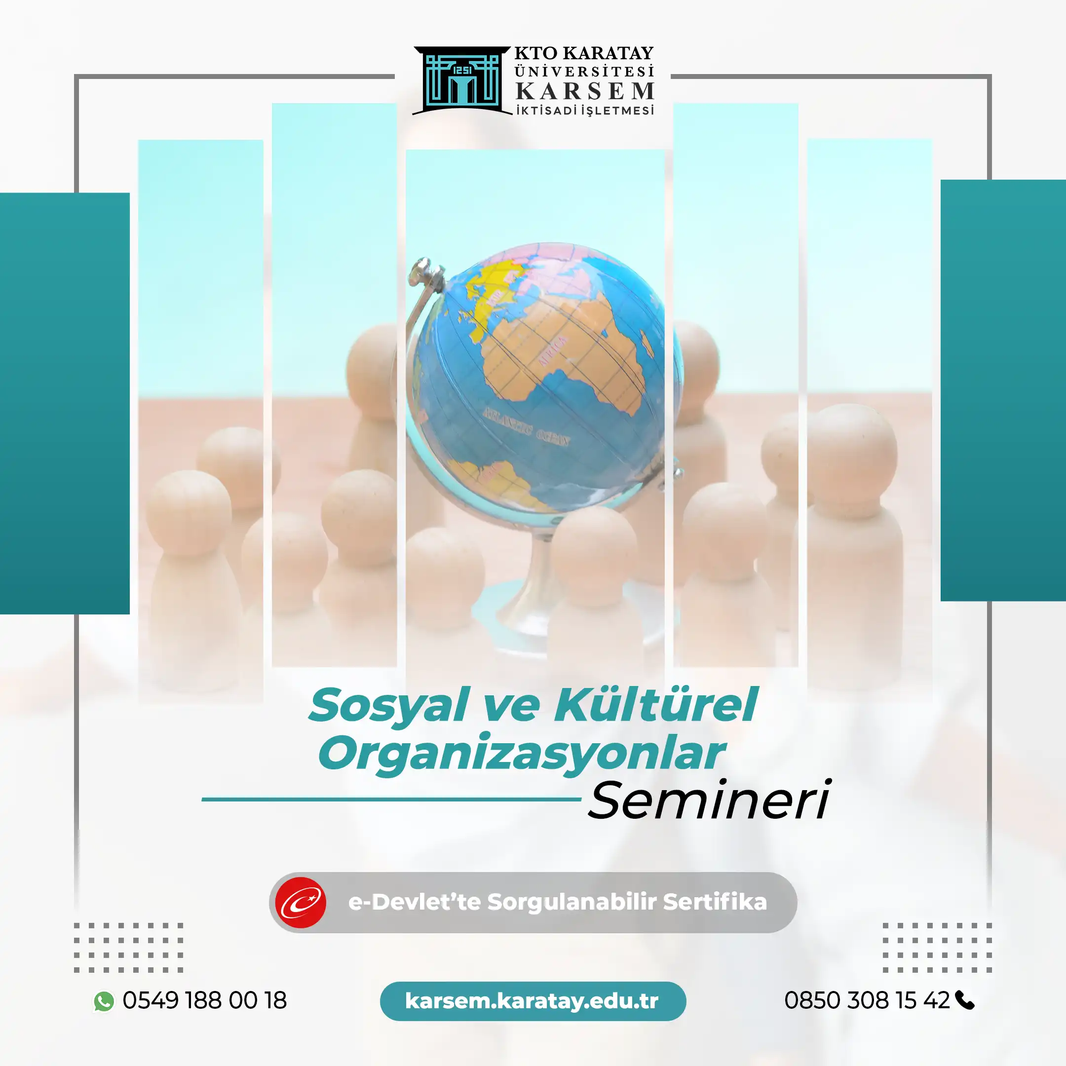 Sosyal ve Kültürel Organizasyonlar Semineri