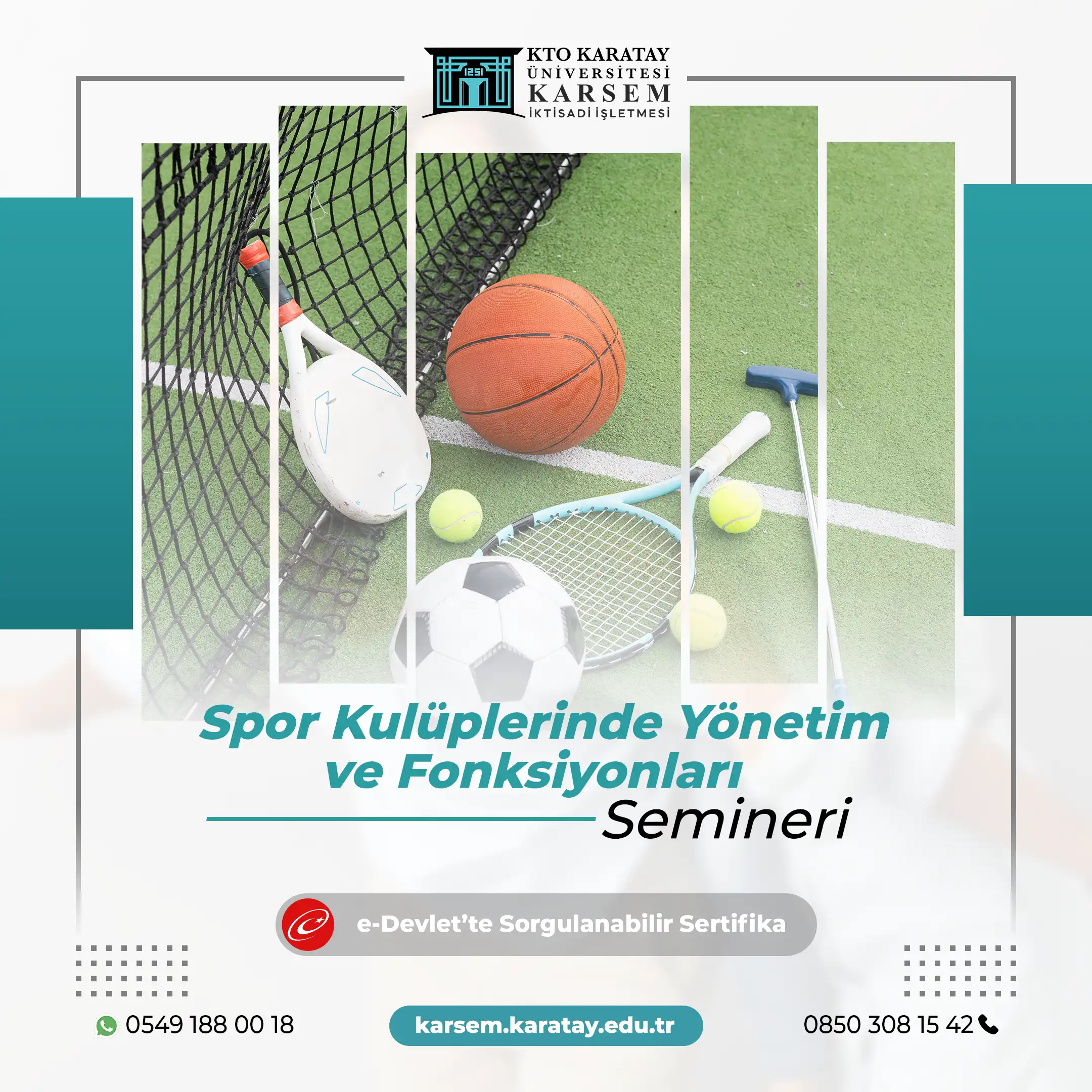 Spor Kulüplerinde Yönetim ve Fonksiyonları Semineri