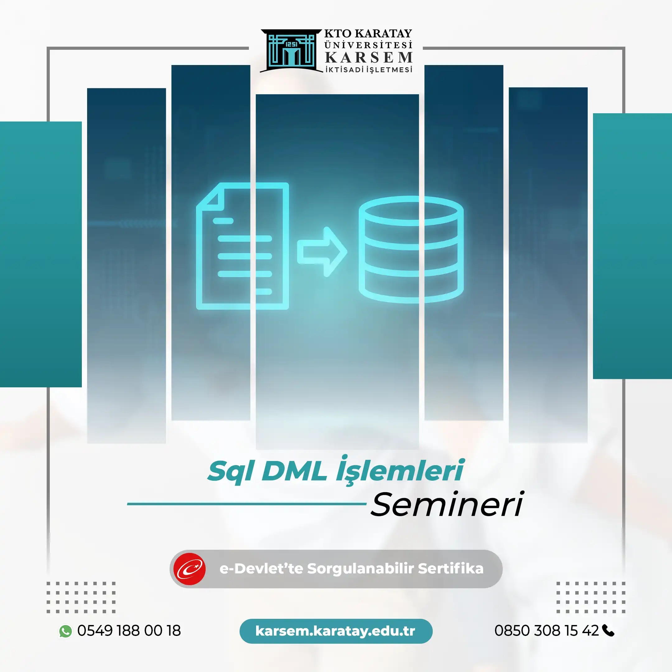Sql DML İşlemleri Semineri