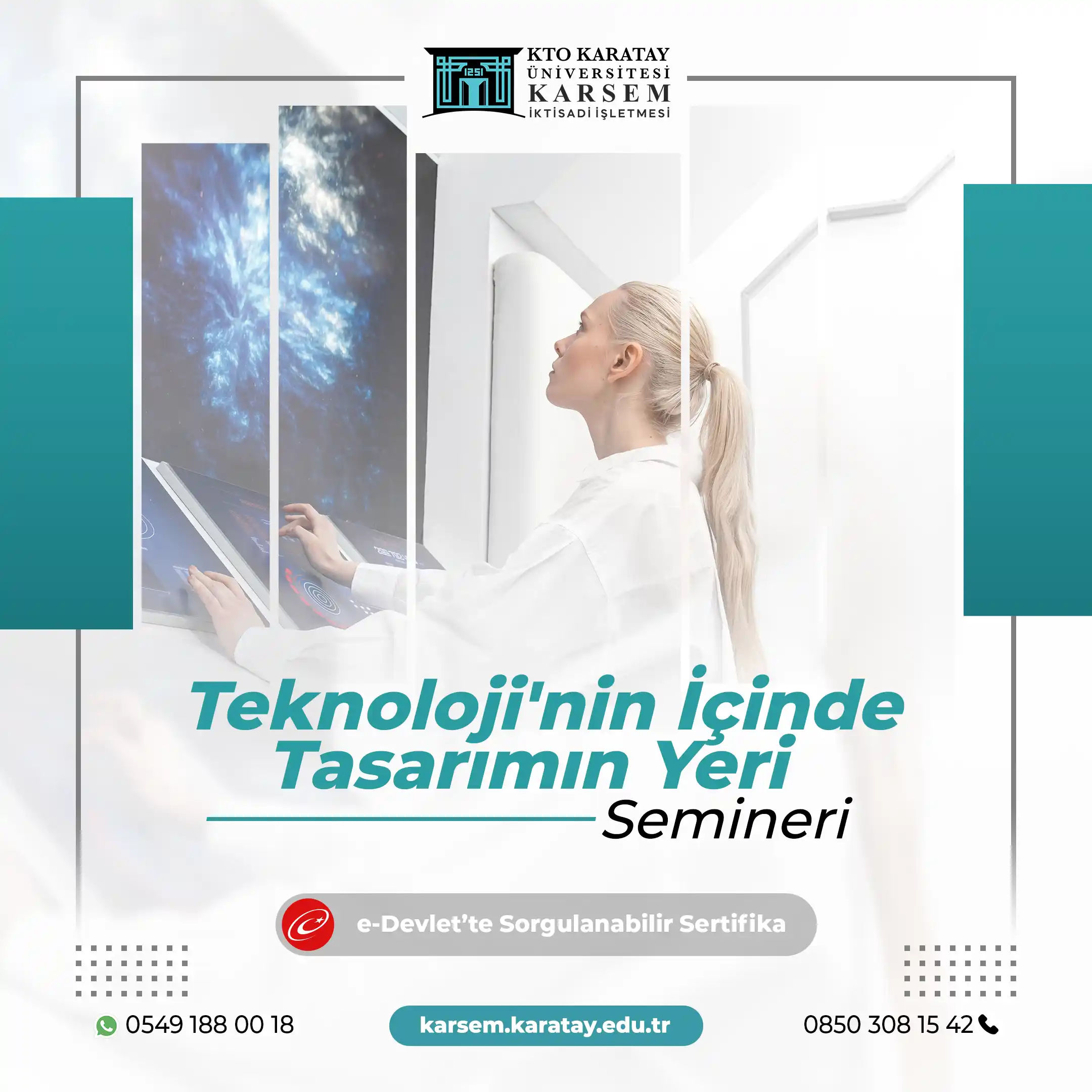 Teknoloji'nin İçinde Tasarımın Yeri Semineri