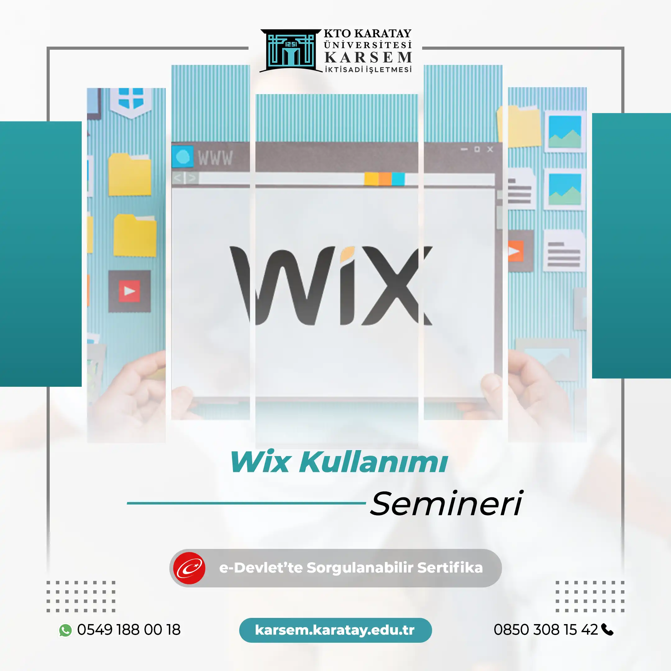 Wix Kullanımı Semineri