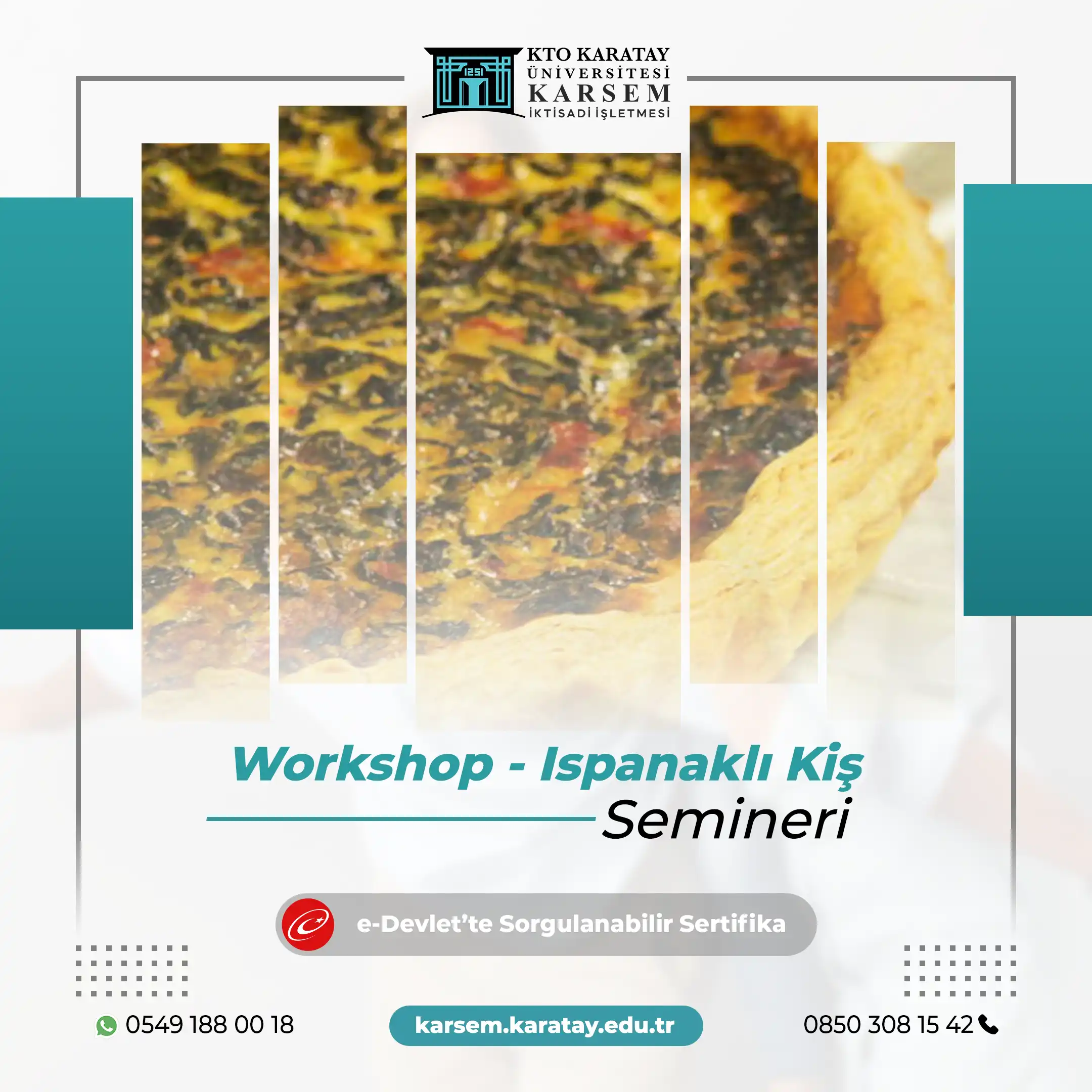 Workshop - Ispanaklı Kiş Semineri
