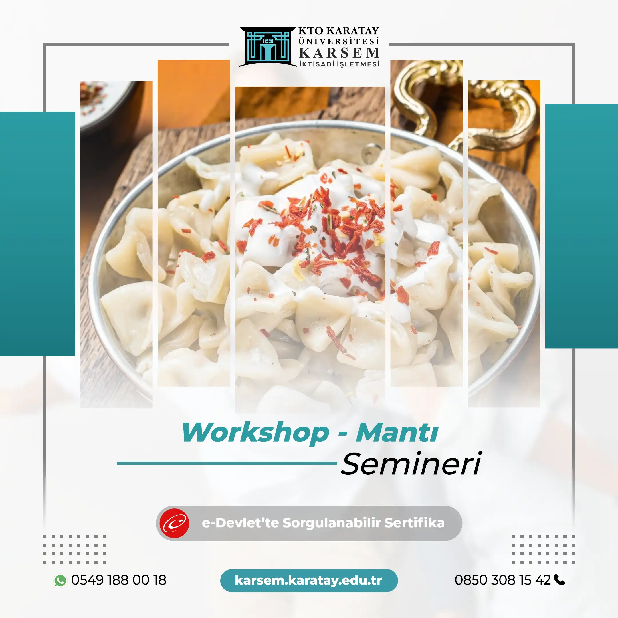 Workshop - Mantı Semineri