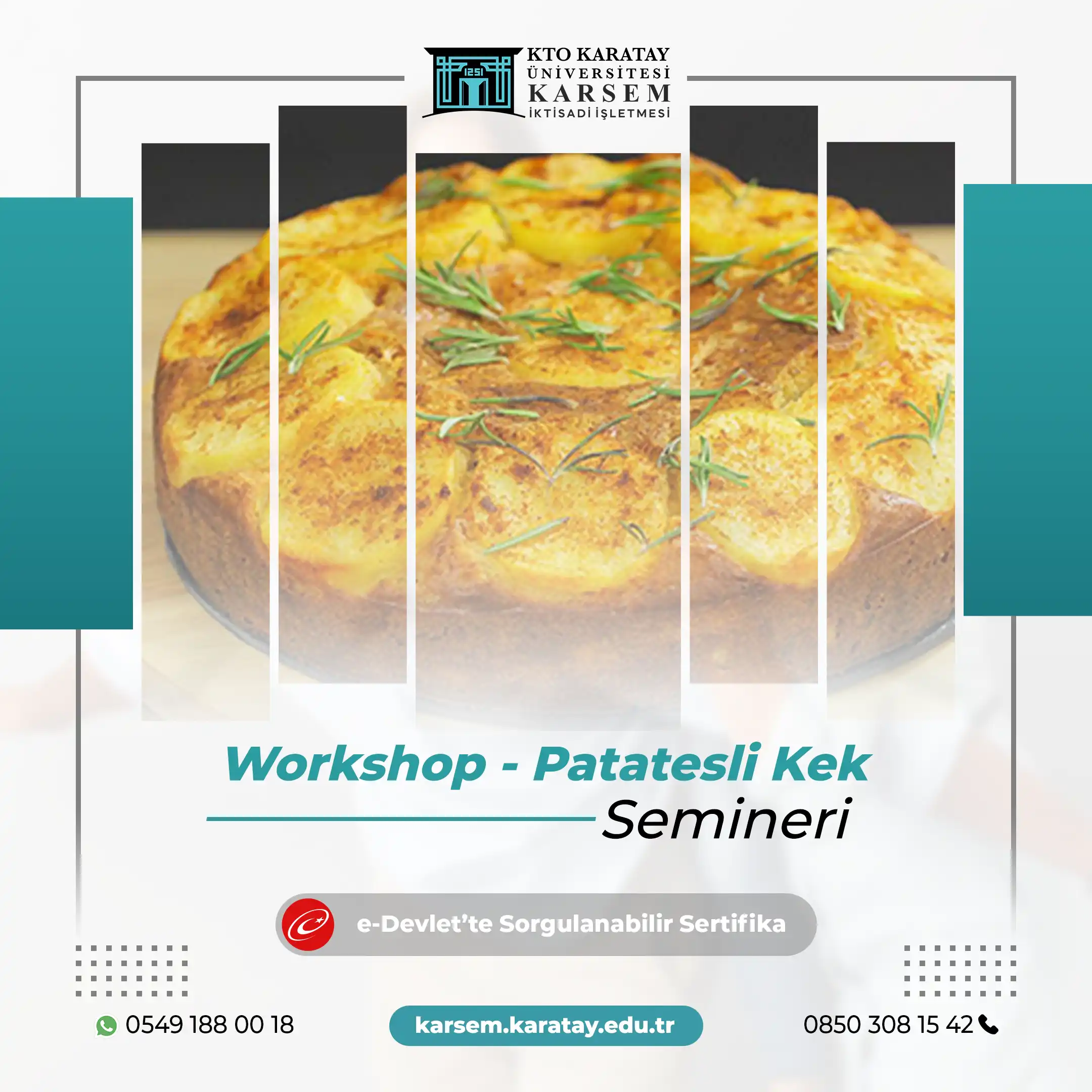 Workshop - Patatesli Kek Semineri