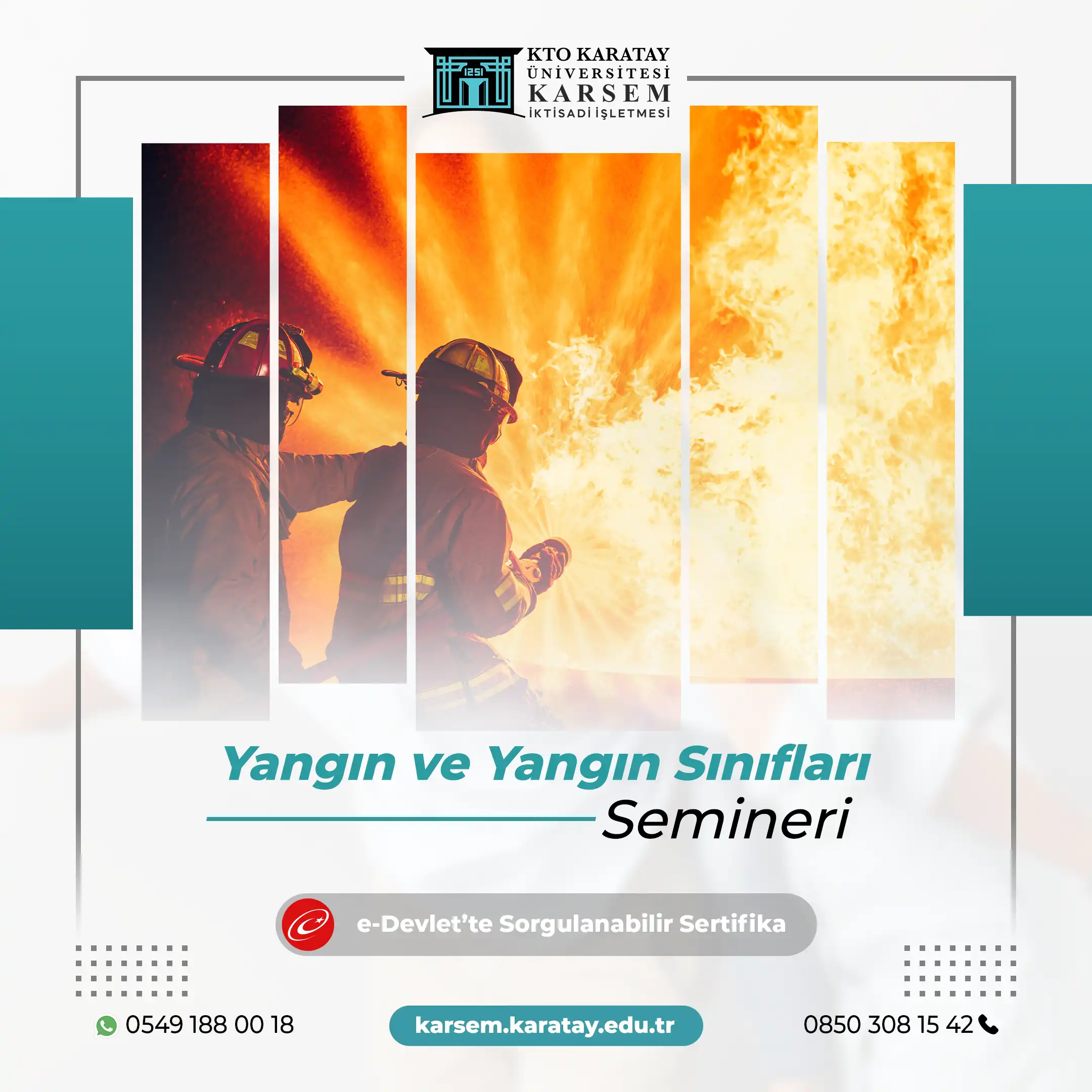 Yangın ve Yangın Sınıfları Semineri