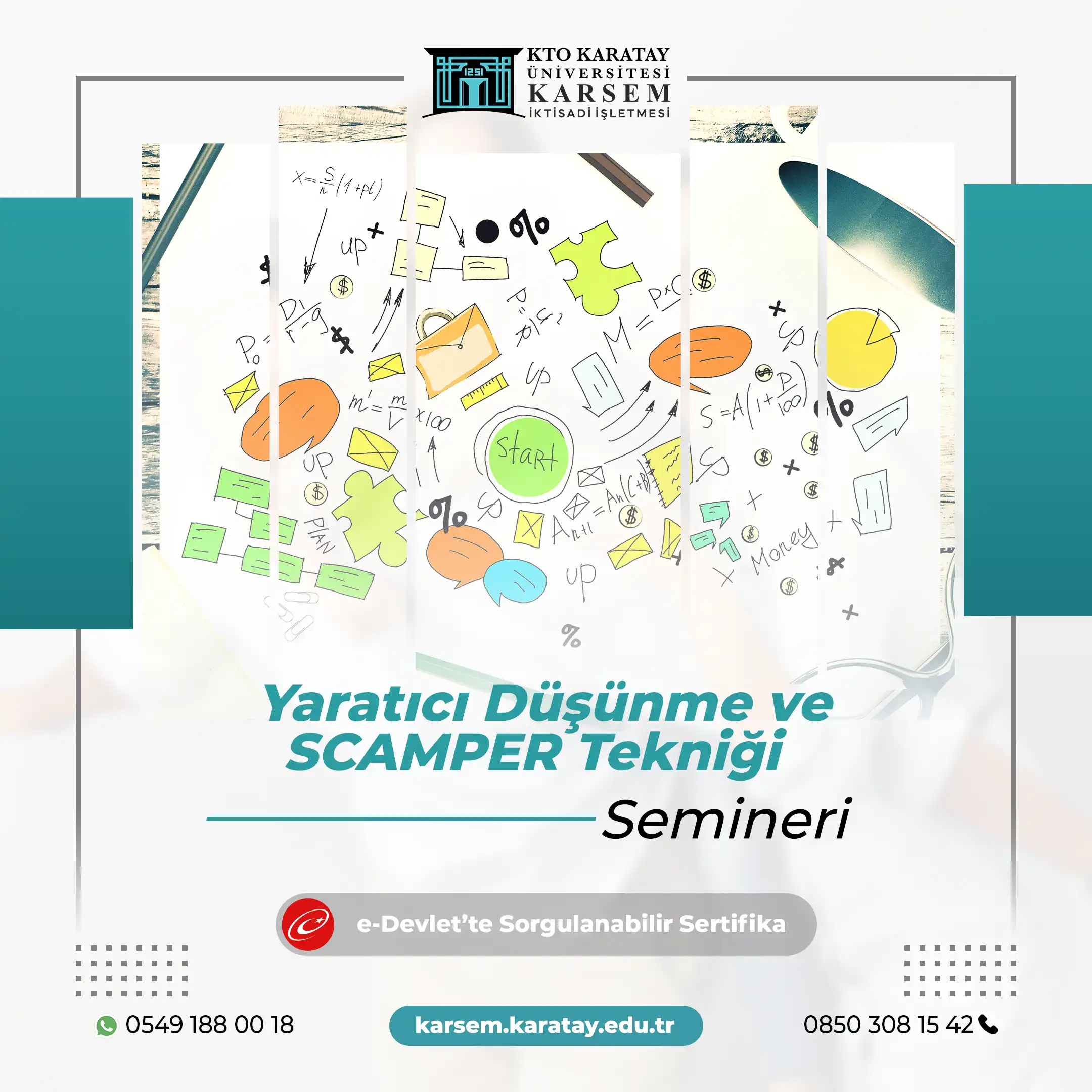 Yaratıcı Düşünme ve SCAMPER Tekniği Semineri
