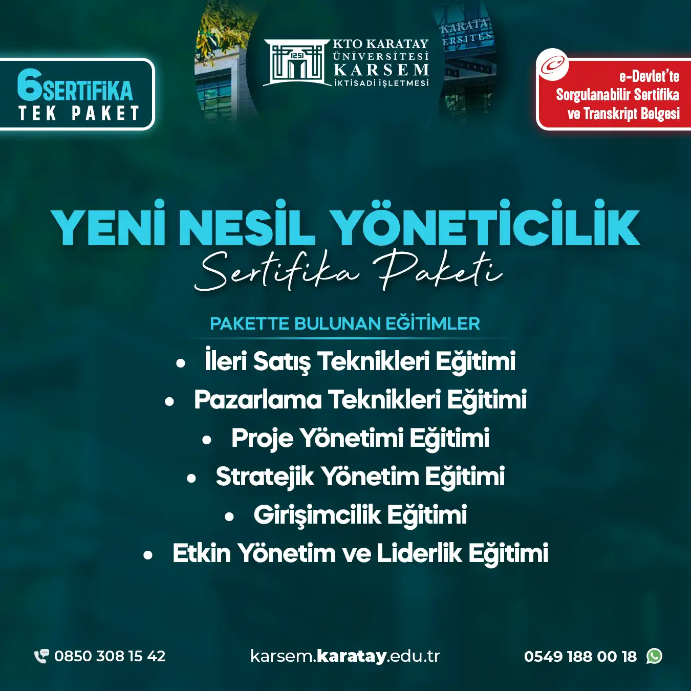 Yeni Nesil Yöneticilik Sertifika Paket Programı