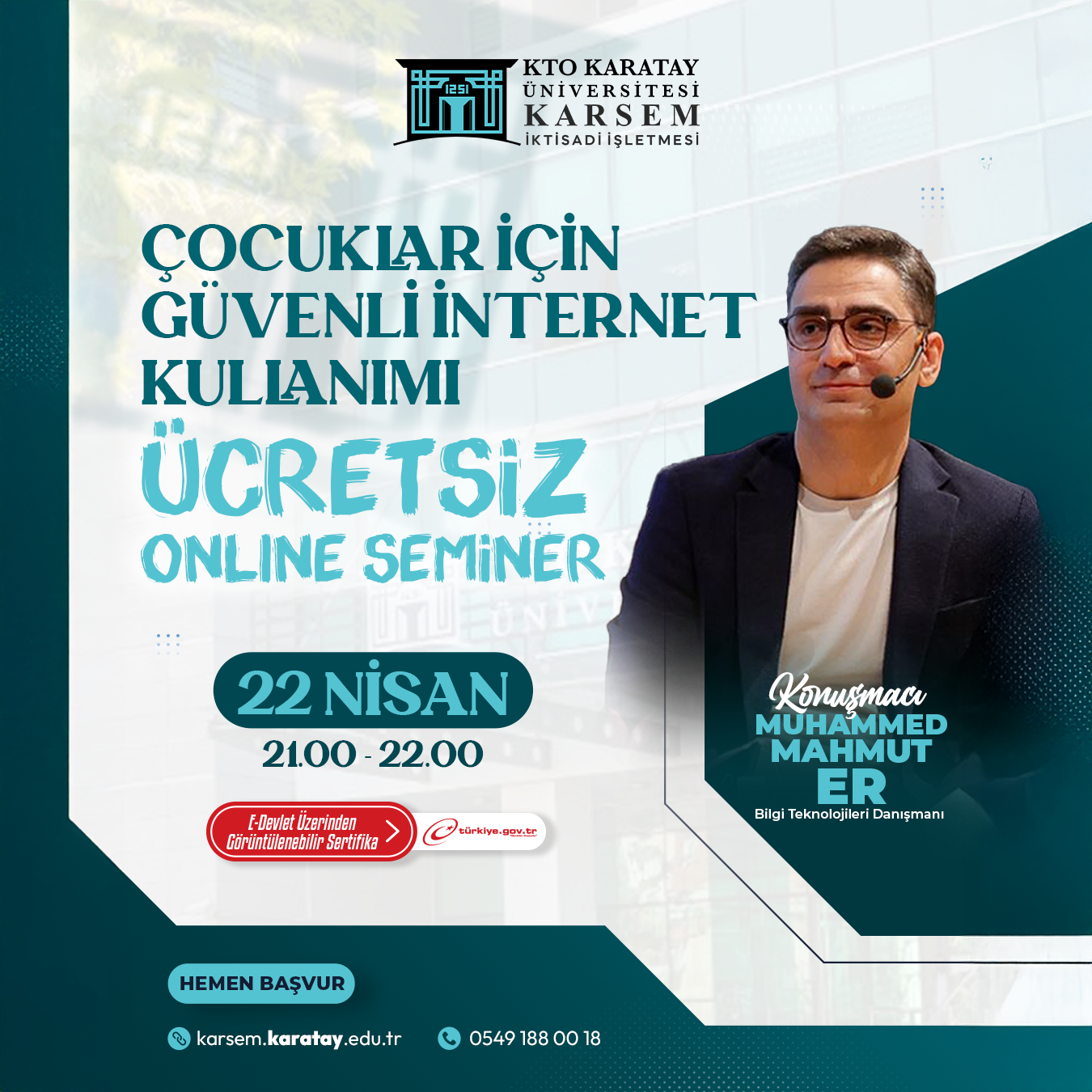 Ücretsiz - Çocuklar İçin Güvenli İnternet Kullanımı