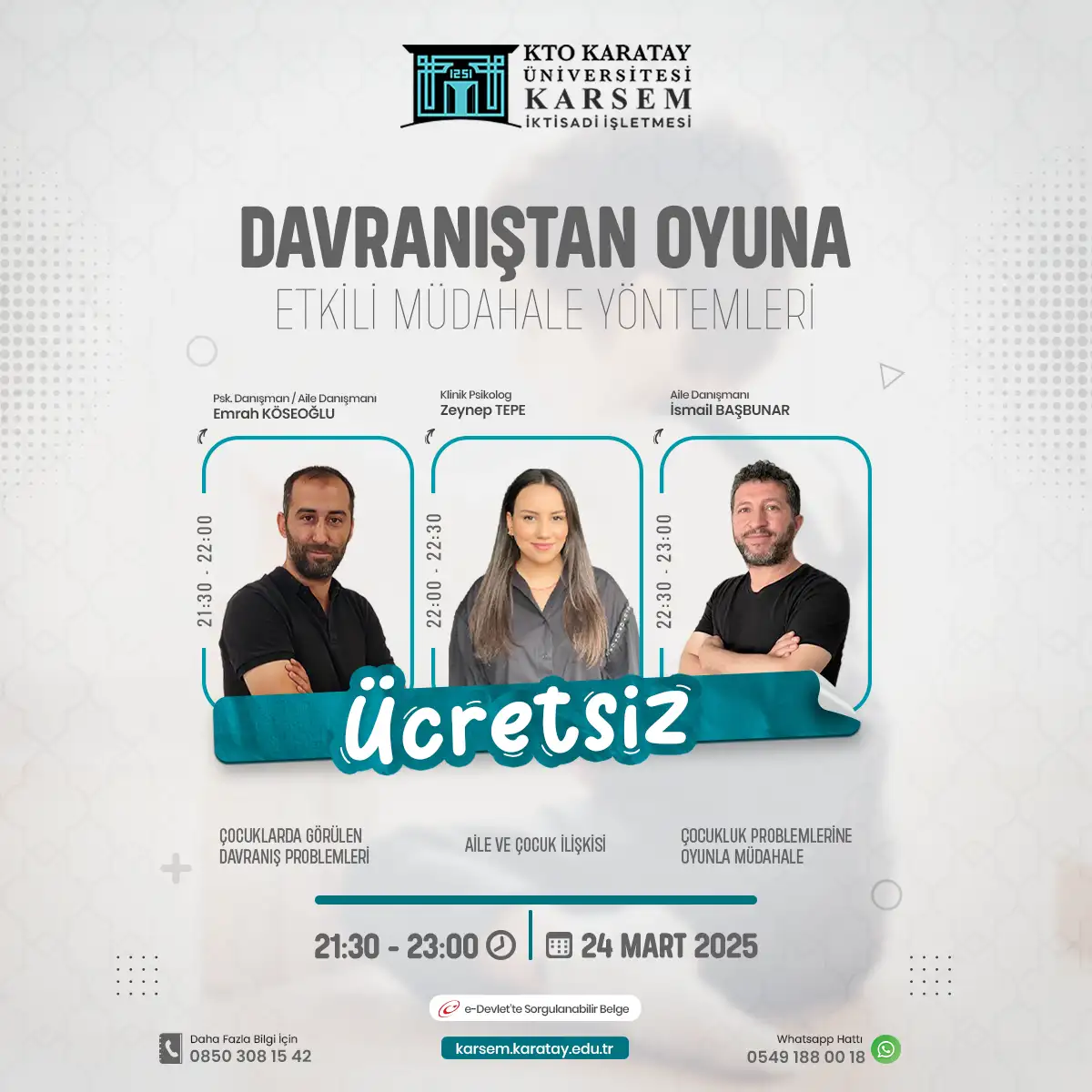 Davranıştan Oyuna Etkili Müdahale Yöntemleri